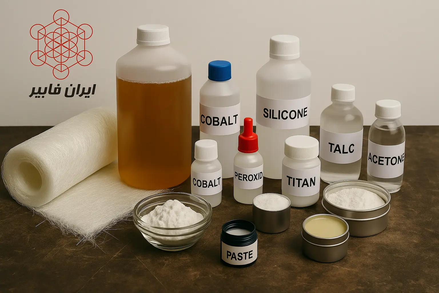 مواد اولیه فایبرگلاس